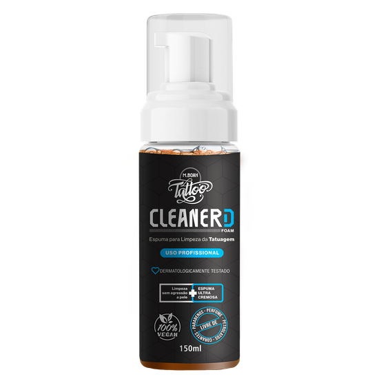Sabão para tatuagem M.Boah 100% vegano FRASCO FOAM 150ml