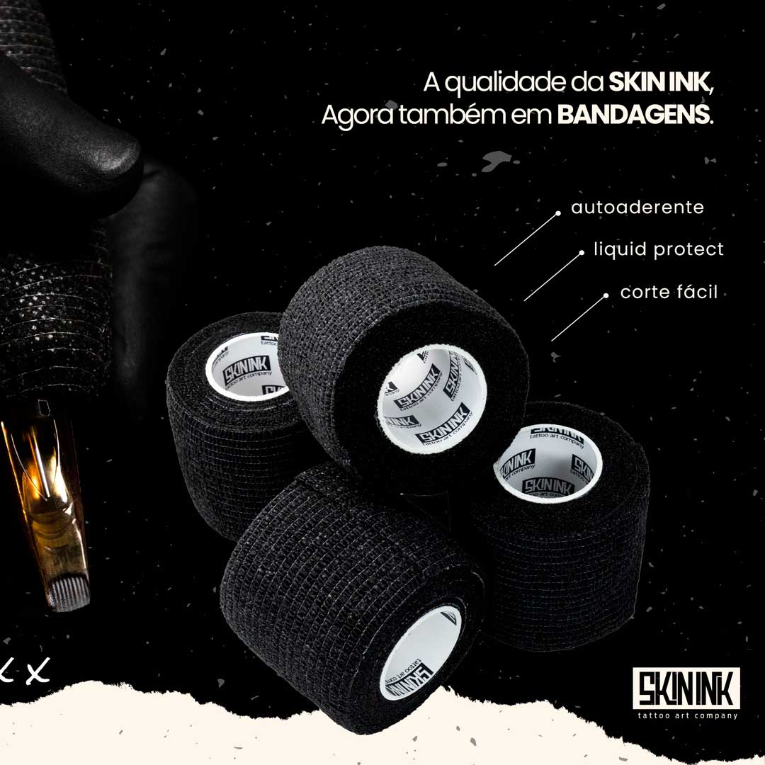 Bandagem 5cm x 4,5m Skin Ink