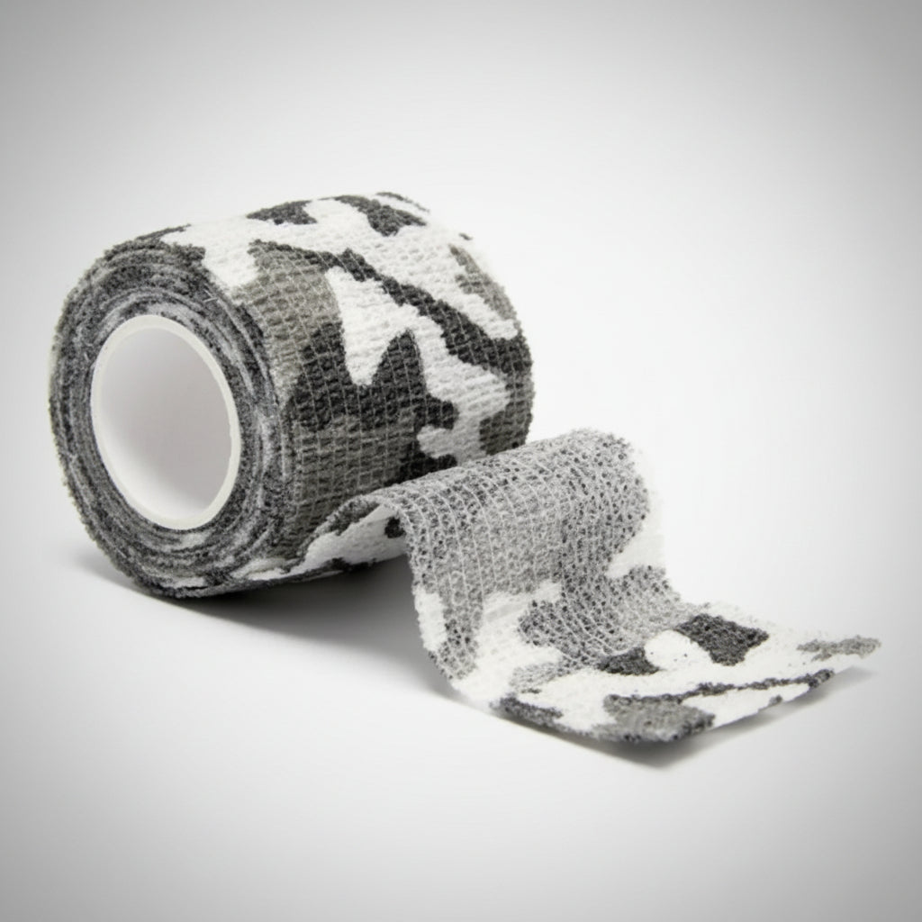 Bandagem 5cm x 4,5m cor camuflado cinza