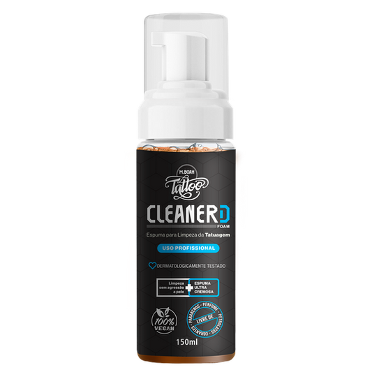 Sabão para tatuagem M.Boah 100% vegano FRASCO FOAM 150ml