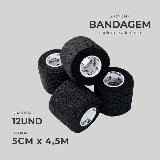 Bandagem 5cm x 4,5m Skin Ink