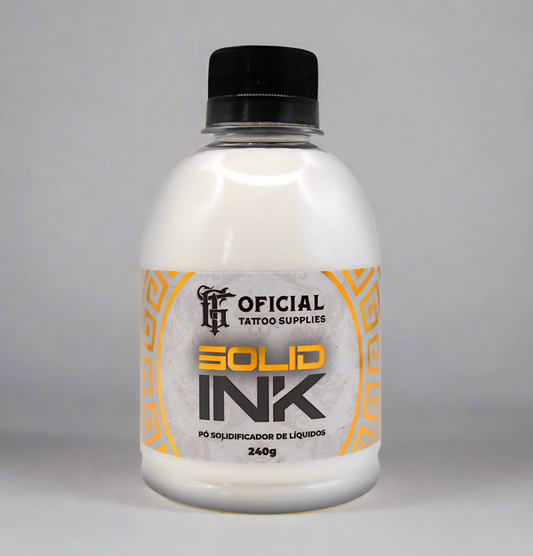 Solid Ink 240g - Pó solidificador de líquidos